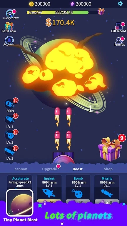小行星爆炸最新手游下载-小行星爆炸安卓游戏下载 1.0