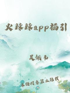 火辣辣app福引导器