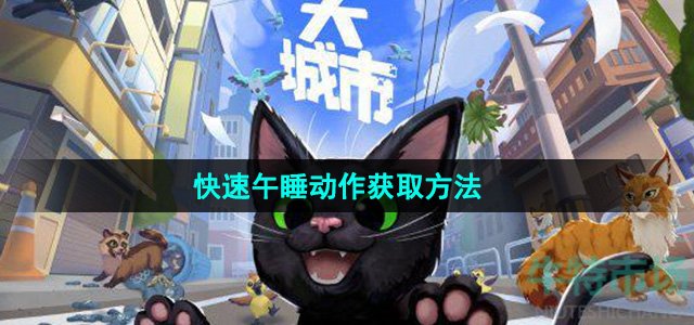 小猫咪大城市快速午睡动作怎么获得-快速午睡动作获取方法