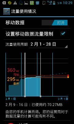 安卓手机流量监控(安卓流量监控神器,轻松掌控数据使用情况)