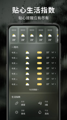 早晚天气预报