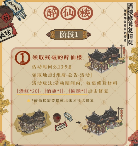 江南百景图醉仙楼怎么玩 活动玩法攻略