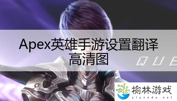 Apex英雄手游设置翻译高清图