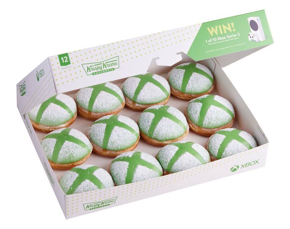 甜品公司KrispyKreme推出Xbox主题甜甜圈，还抽奖送出100台XboxSeriesS