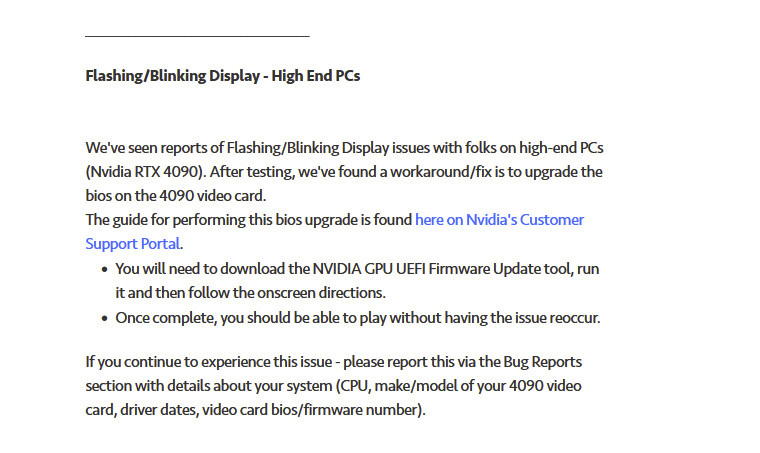 英伟达RTX4090显卡运行《极品飞车22：不羁》出现奇特Bug，只能更新VBIOS解决