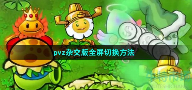 植物大战僵尸杂交版2.2版本怎么切换全屏-pvz杂交版全屏切换方法