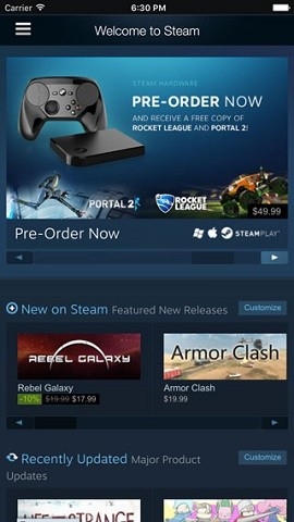 steam手机版下载官网版中文-steam手机版下载v3.6.4